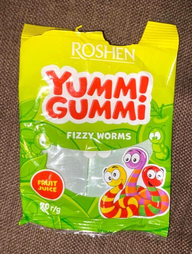 Képek - Yummi Gummi Fizzy Worms Roshen