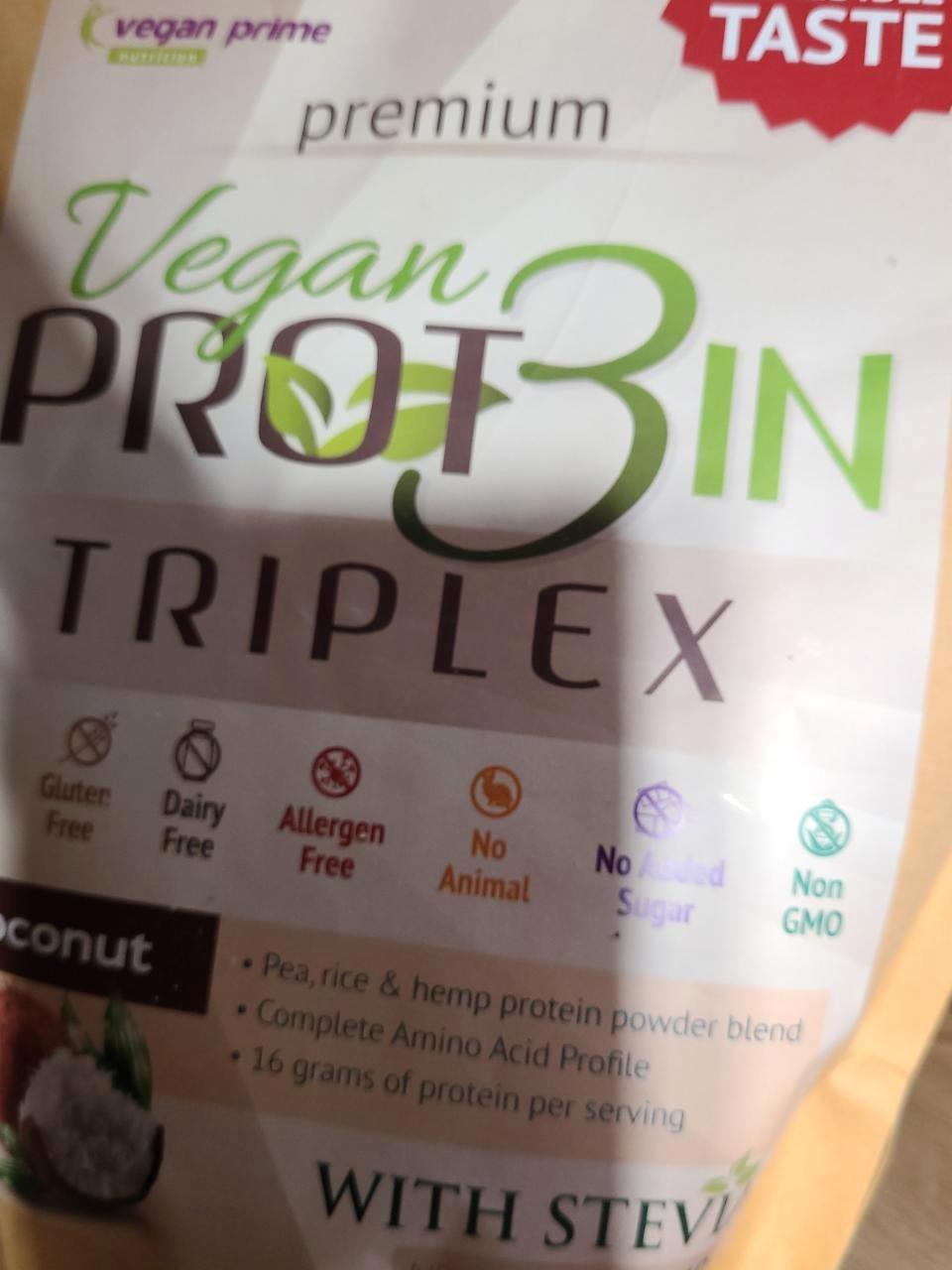 Képek - Vegan protein triplex Kókusz izű