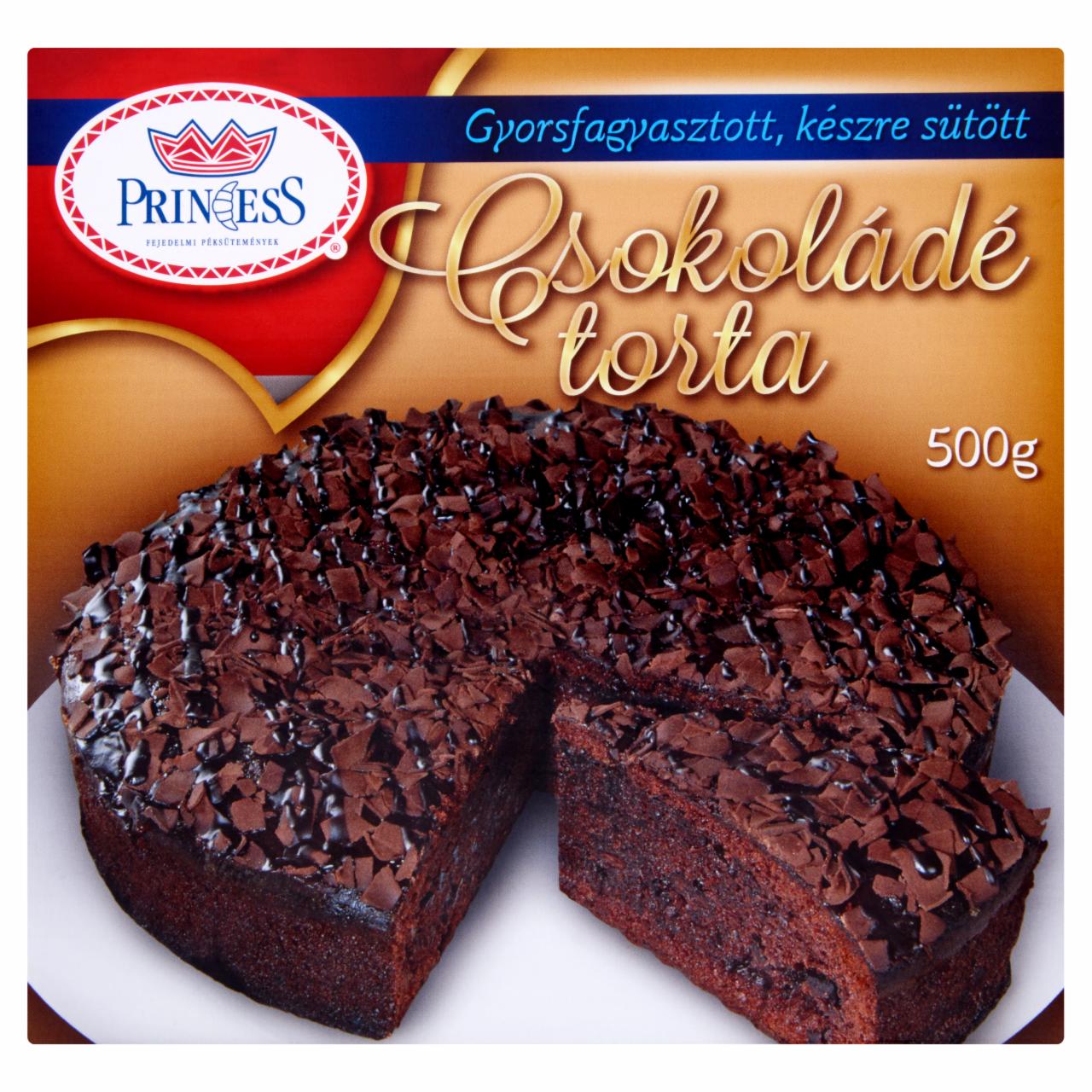 Képek - Princess gyorsfagyasztott, készre sütött csokoládé torta 500 g