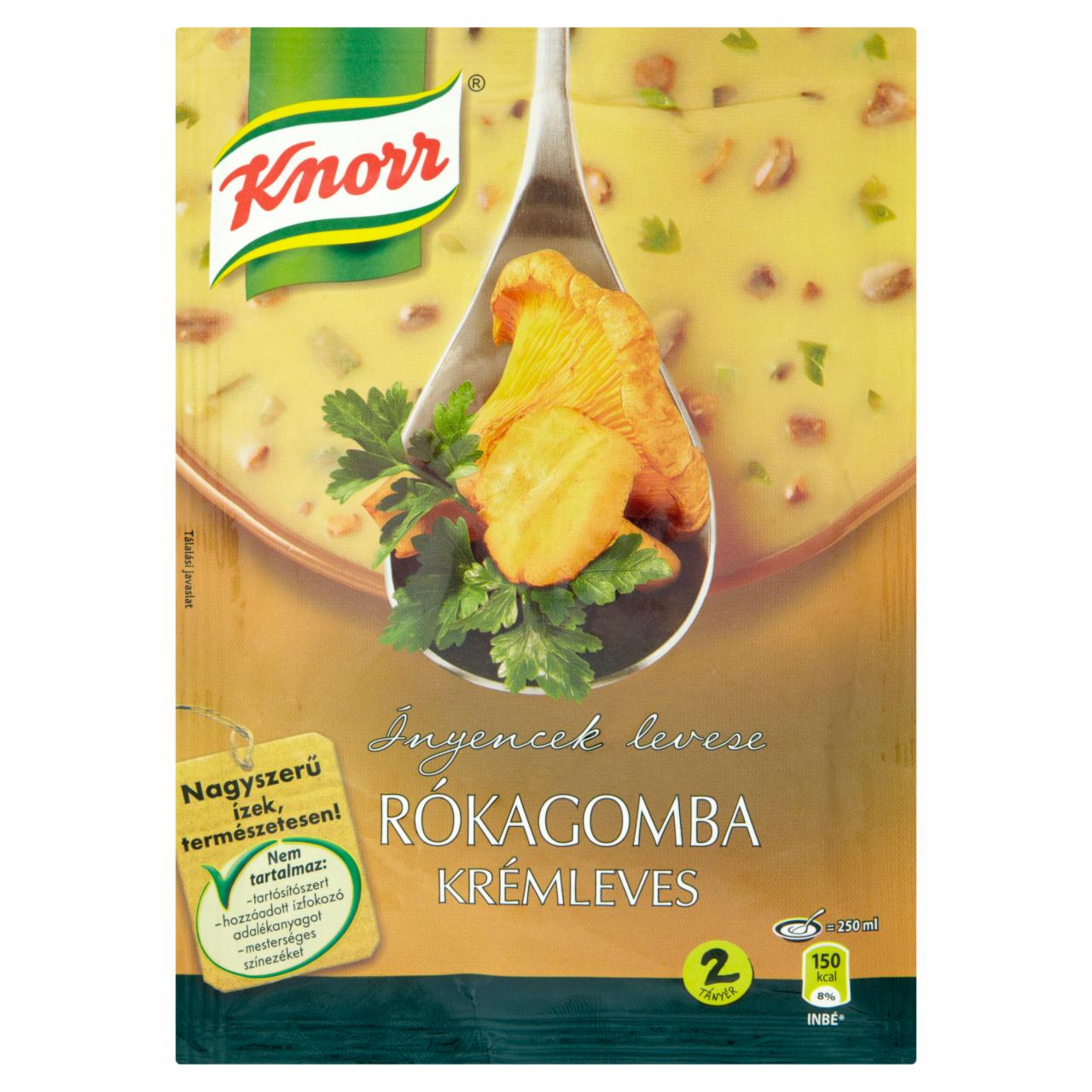 Képek - Knorr Ínyencek Levese rókagomba krémleves 63 g