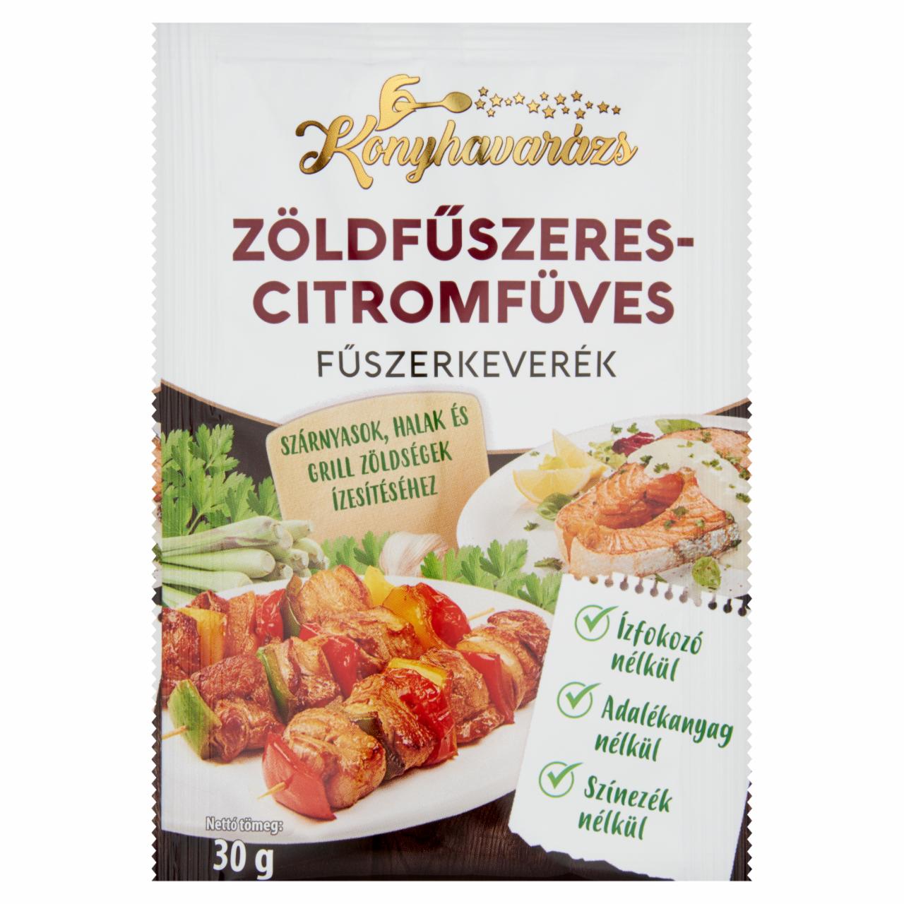 Képek - Böllér Konyhavarázs zöldfűszeres-citromfüves fűszerkeverék 30 g