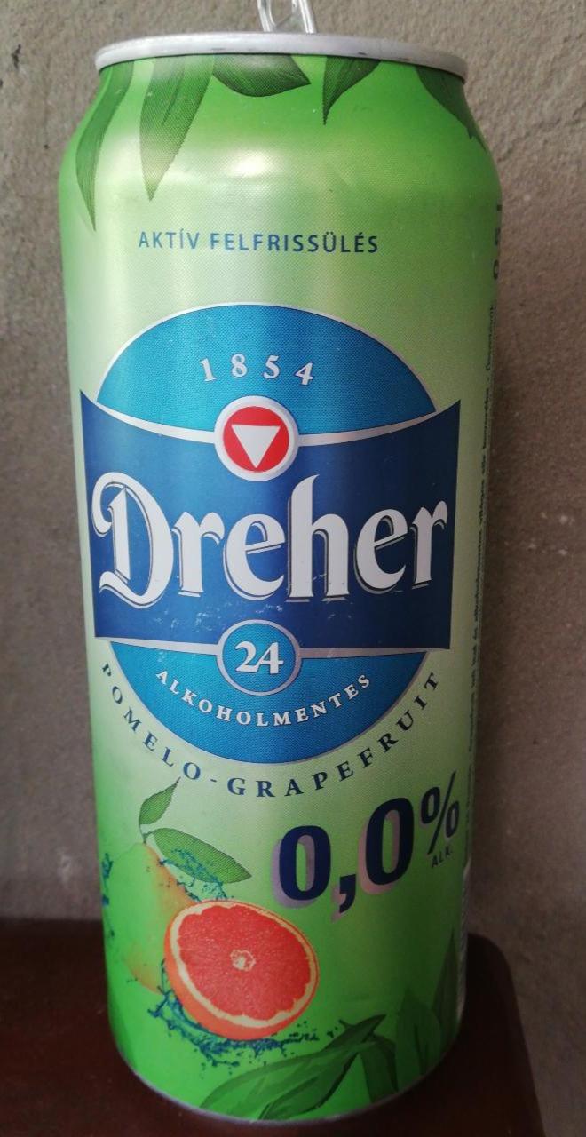 Képek - Pomelo és grapefruit ízű alkoholmentes világos sör Dreher 24