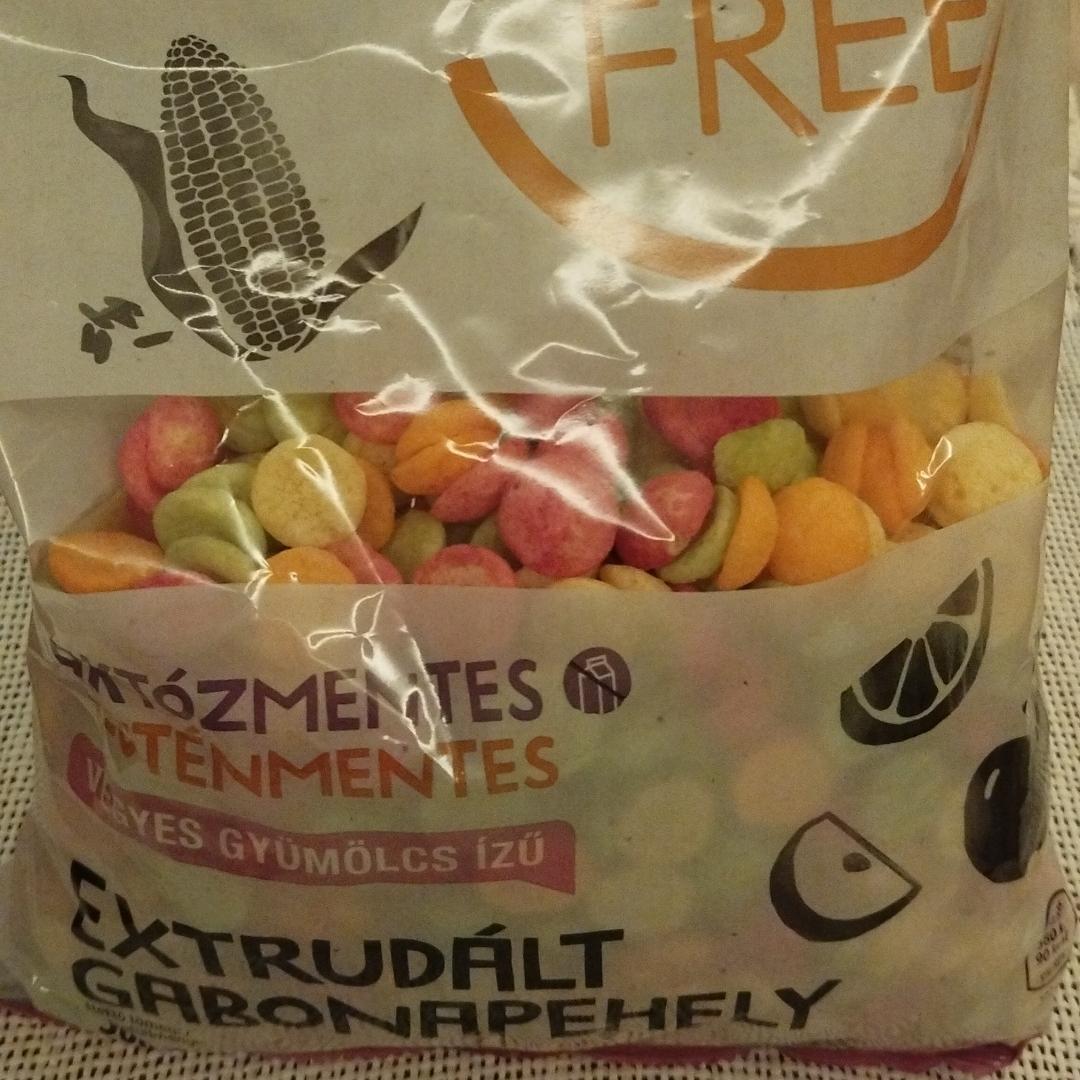 Képek - Extrudált gabonapehely vegyes gyümölcs ízű Free