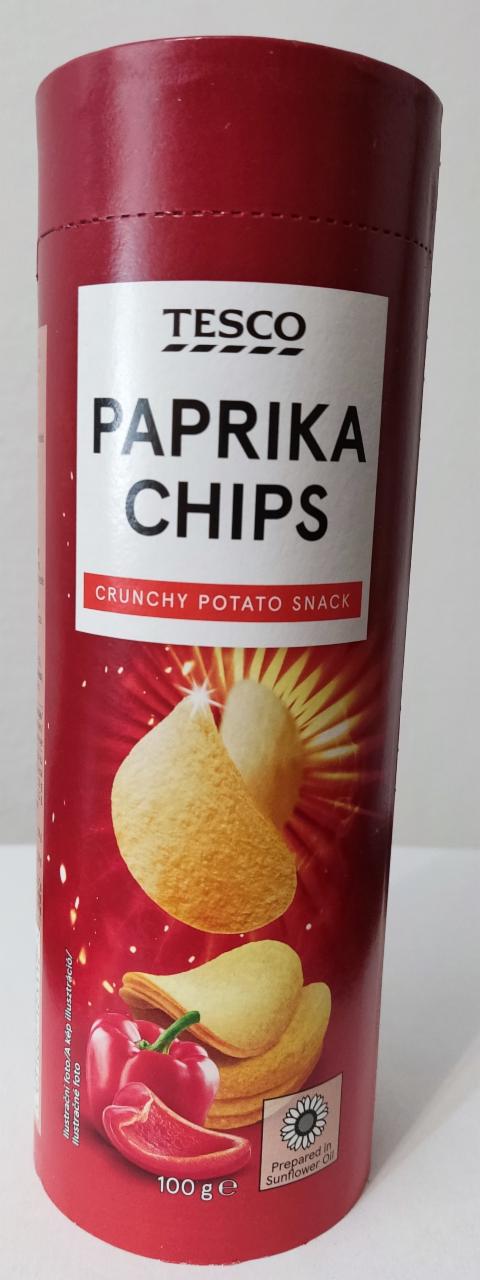 Képek - Tesco paprikaízű burgonyachips