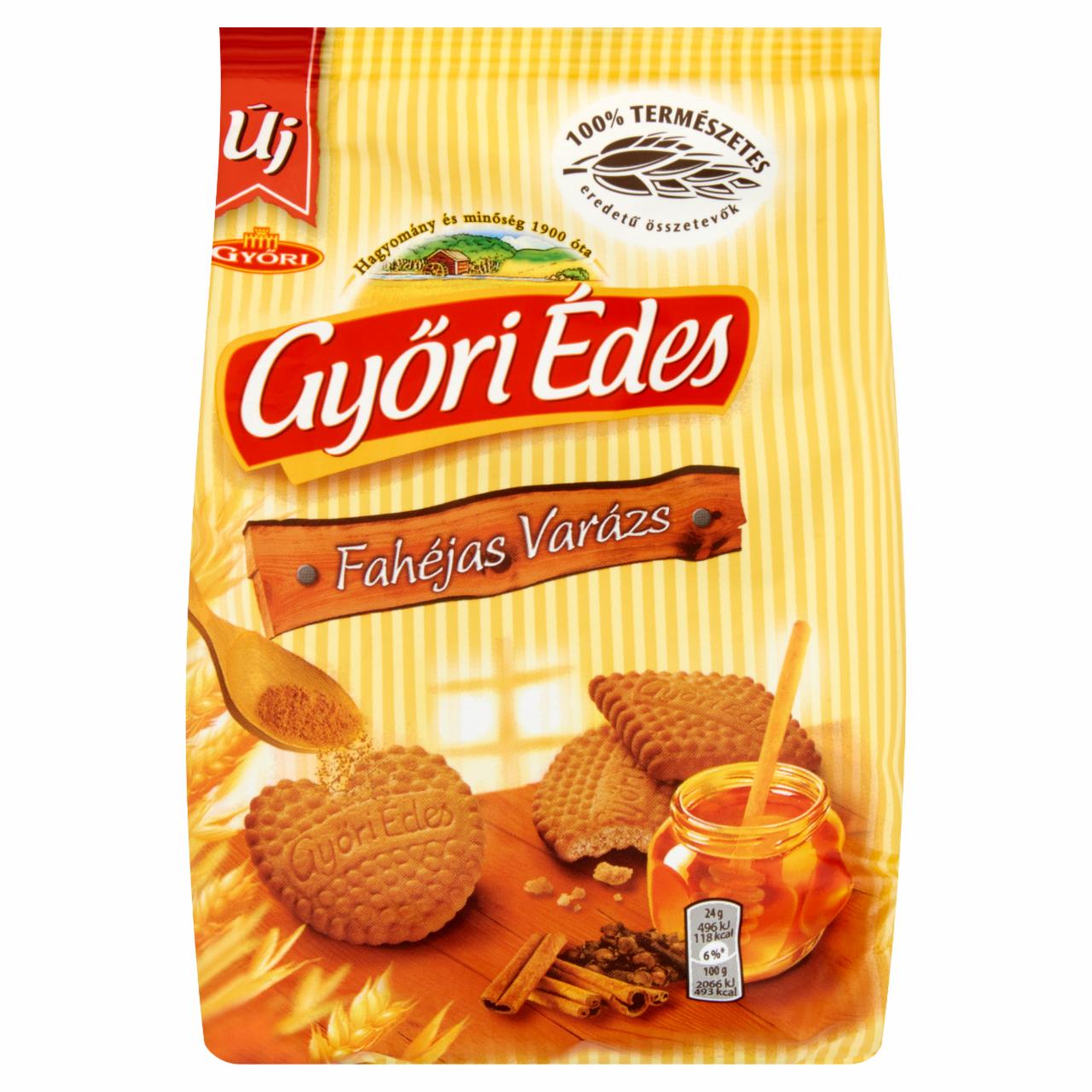 Képek - Győri Édes Fahéjas Varázs mézes, fahéjas, omlós keksz 150 g