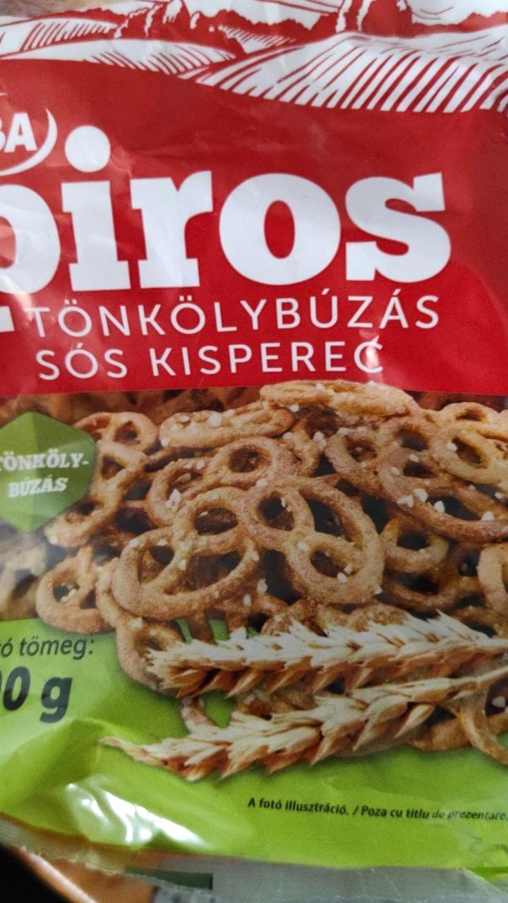 Képek - Tönkölybúzás sós kisperec CBA Piros