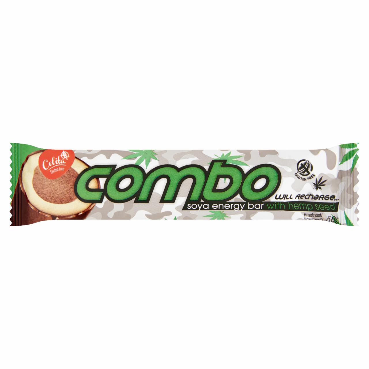 Képek - Combo soya energy bar with hemp seed Celita