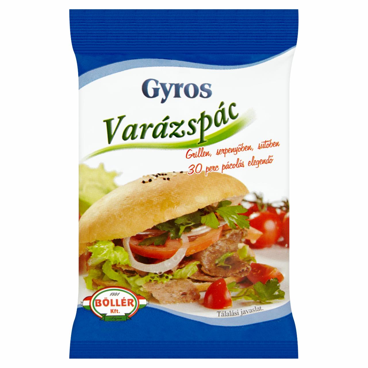 Képek - Böllér Varázspác gyros folyékony fűszerkeverék 50 g