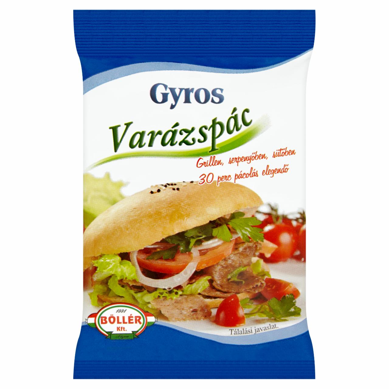 Képek - Böllér Varázspác gyros folyékony fűszerkeverék 50 g