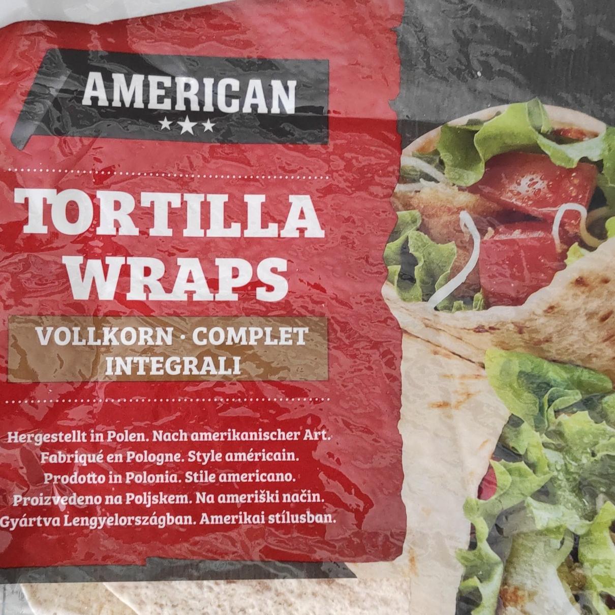 Képek - Tortilla wraps Vollkorn American