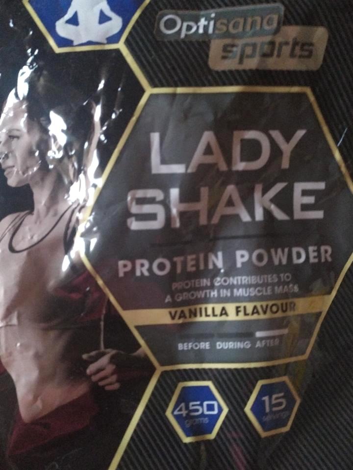 Képek - Lady Shake Protein Powder Vanilla Flavour Optisana sports