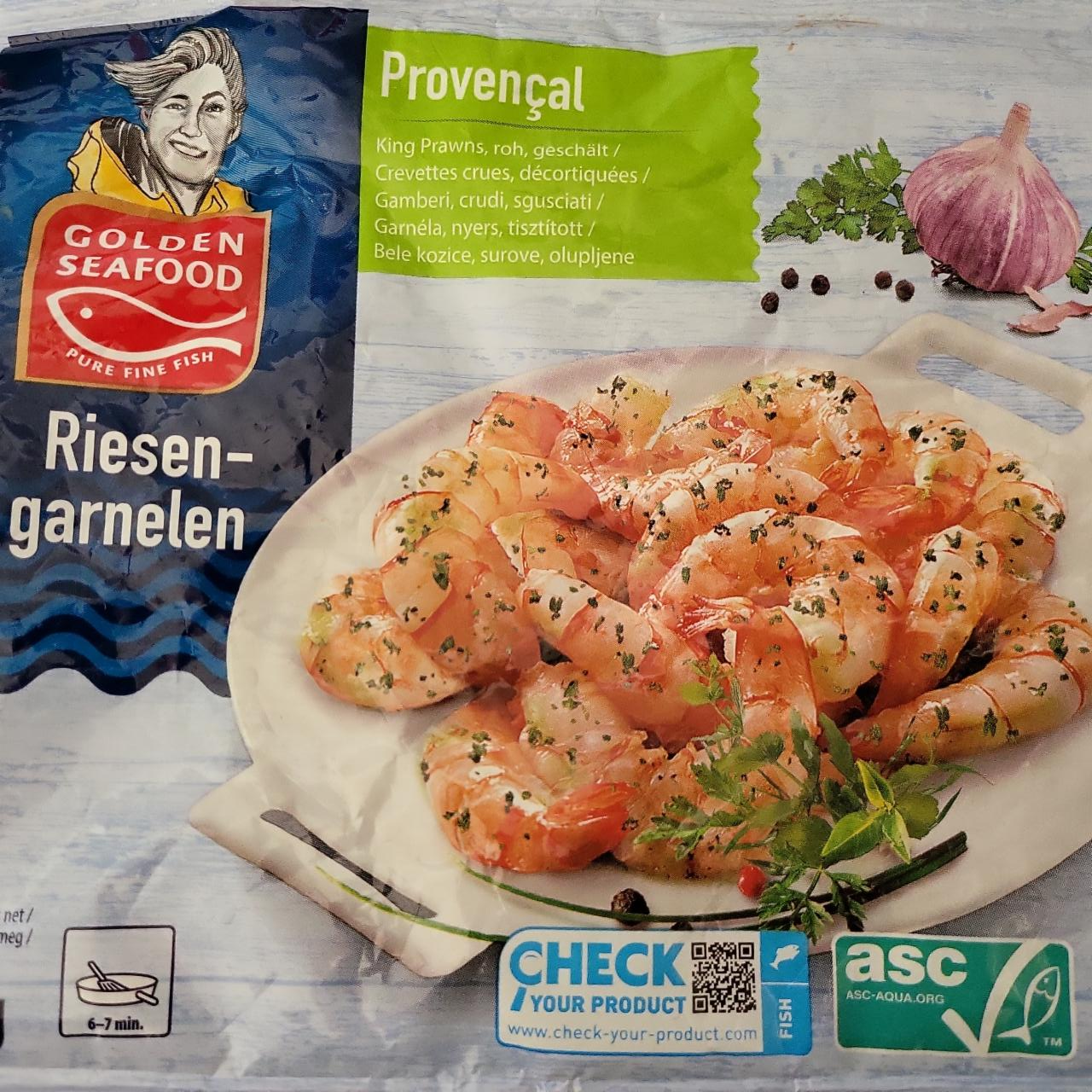 Képek - Riesen-garnelen Golden seafood