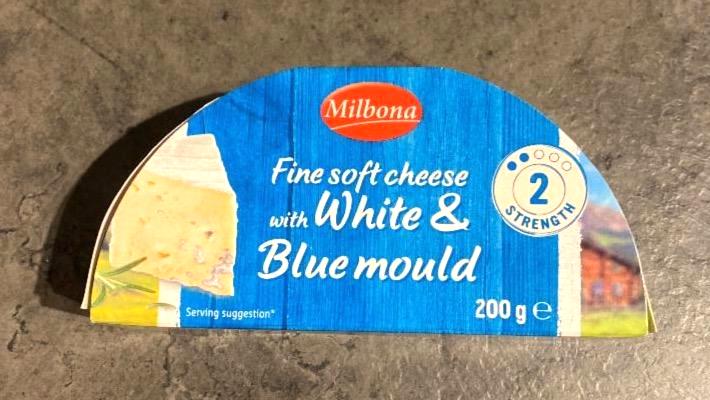 Képek - Kék és fehér nemespenésszel érő zsírdús, lágy sajt Milbona