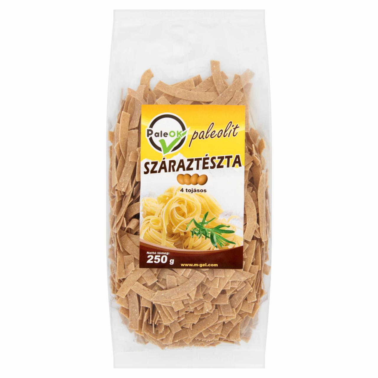 Képek - PaleOK paleolit szélesmetélt 4 tojásos száraztészta 250 g