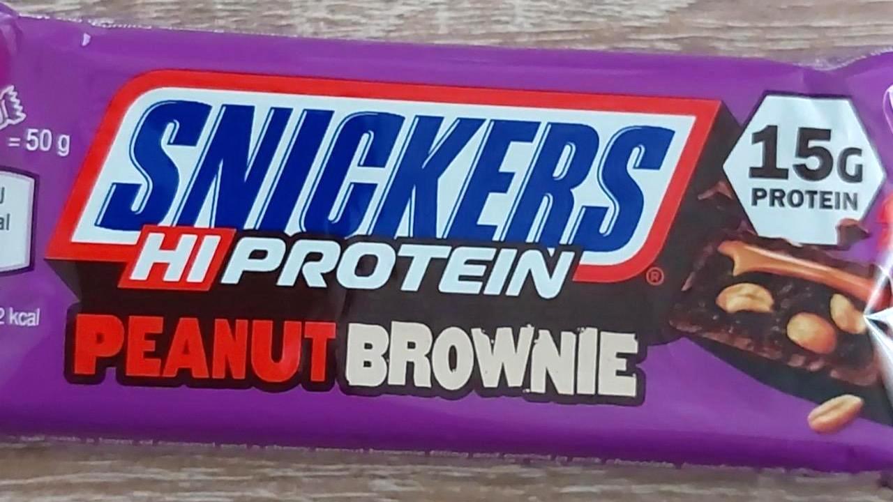 Képek - Snickers hiprotein peanut brownie