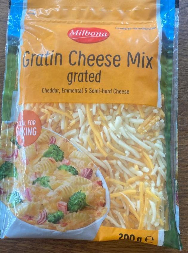 Képek - Gratin cheese mix grated Milbona
