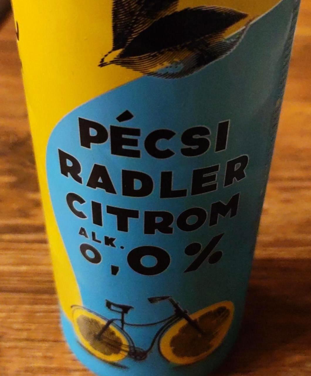 Képek - Pécsi radler Citrom 0,0%