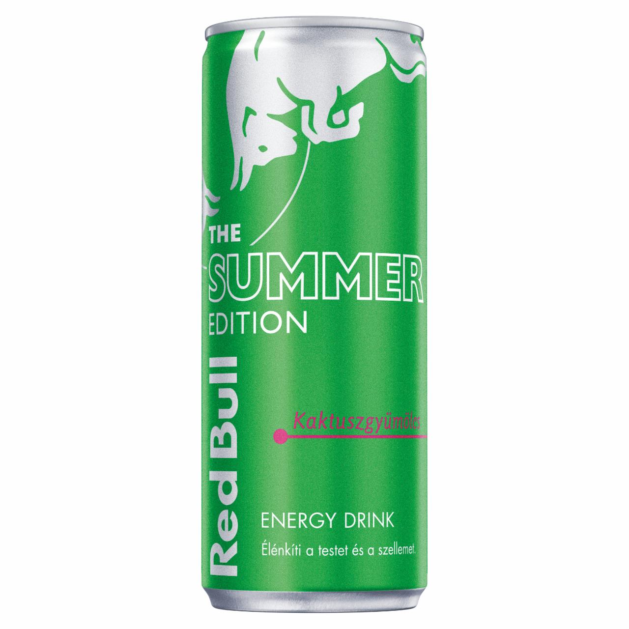 Képek - Red Bull The Summer Edition energiaital kaktuszgyümölcs ízesítéssel 250 ml 