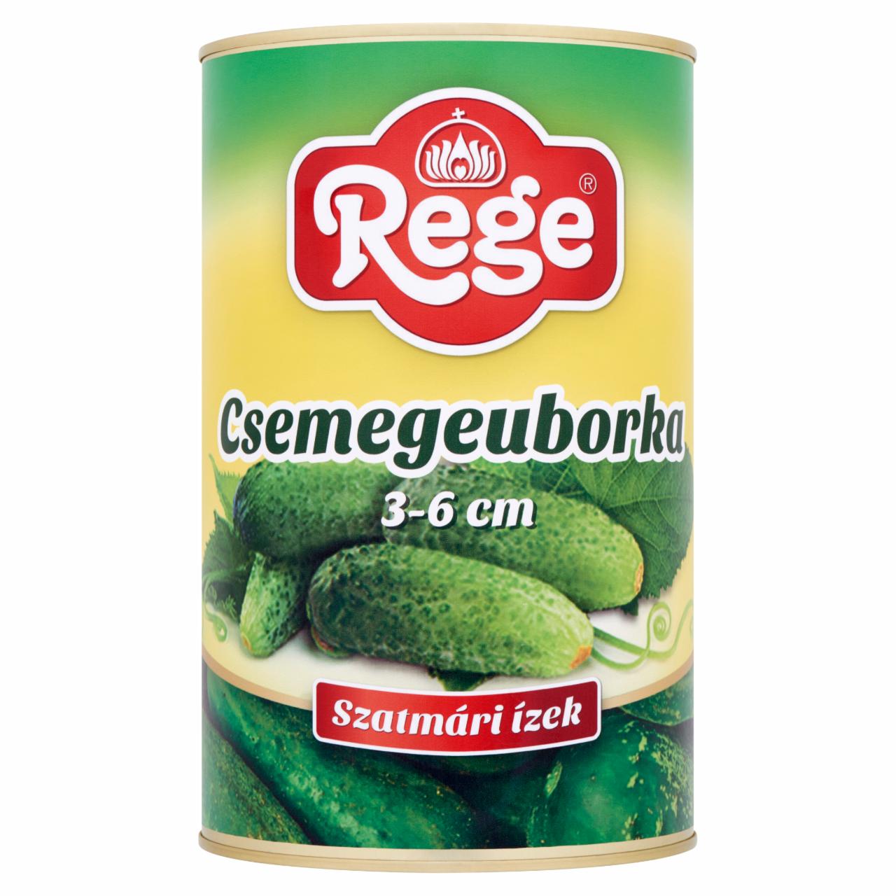 Képek - Rege csemegeuborka 3-6 cm 4100 g