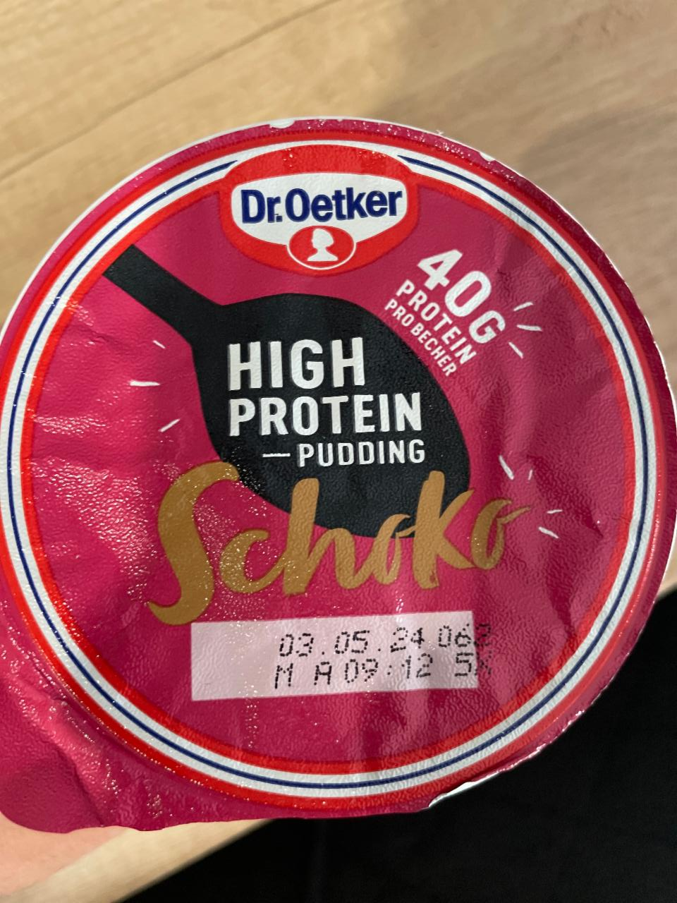 Képek - High Protein Pudding schoko Dr.Oetker