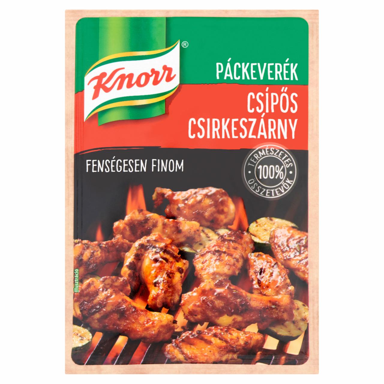 Képek - Knorr csípős csirkeszárny páckeverék 35 g