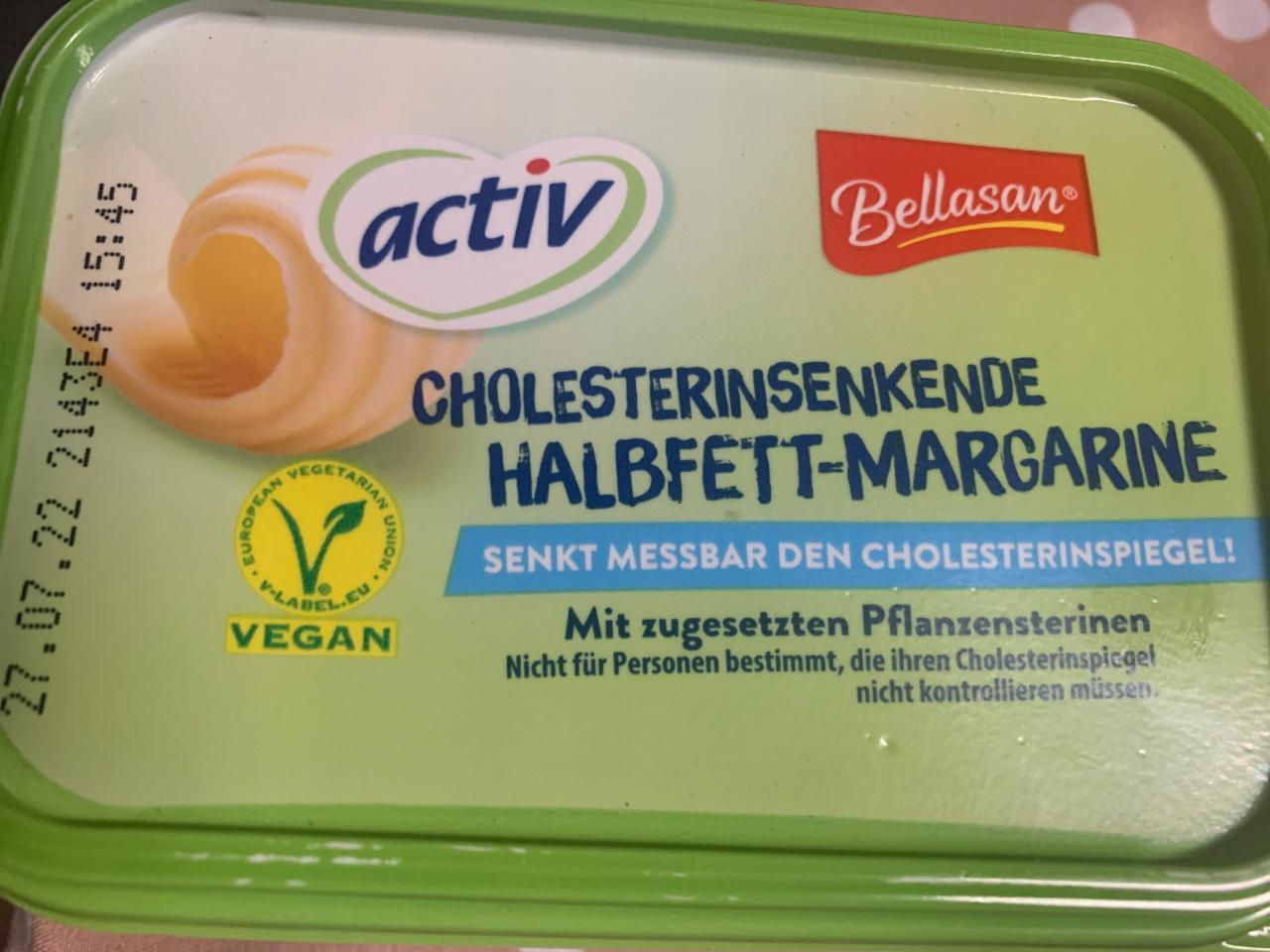 Képek - Activ koleszterincsökkentő félzsíros margarin Bellasan