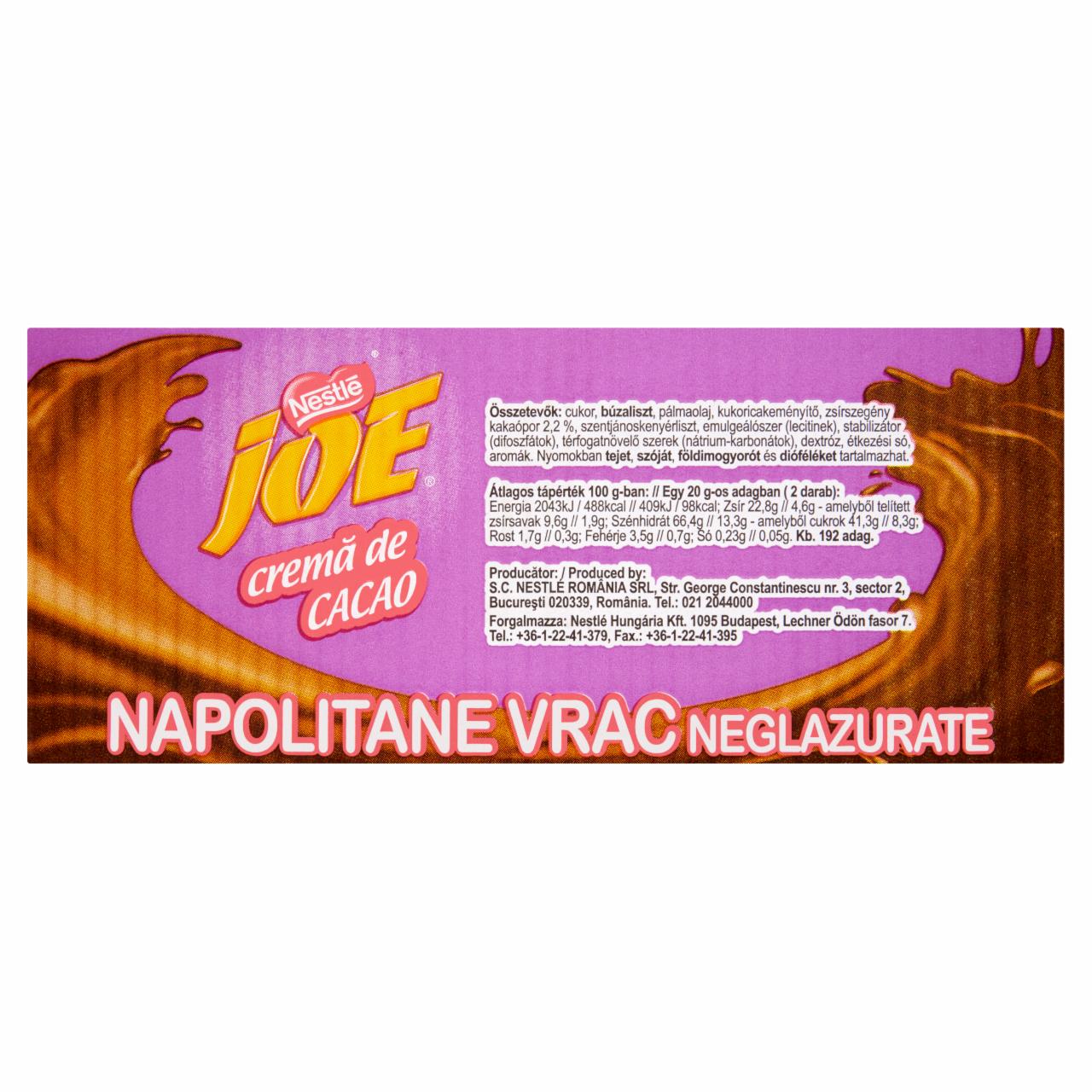 Képek - Nestlé Joe kakaós krémmel töltött ostya 384 db 3,85 kg