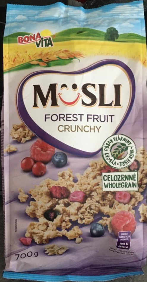 Képek - Müsli forest fruit crunchy Bona Vita