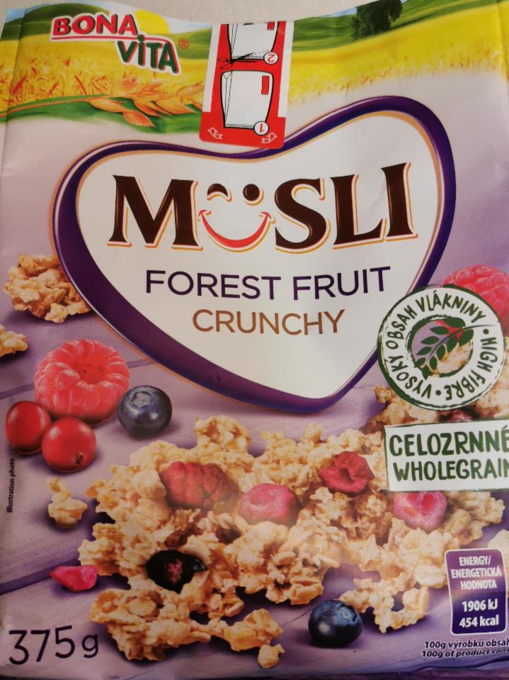 Képek - Müsli forest fruit crunchy Bona Vita