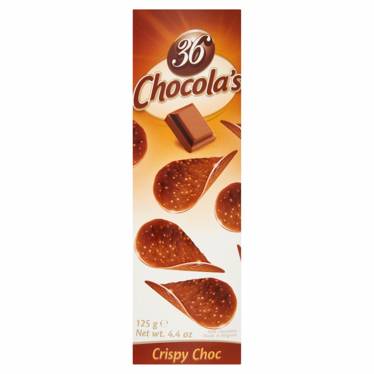 Képek - Hamlet 36 Chocola's Crispy Choc tejcsokoládé puffasztott rizzsel 125 g