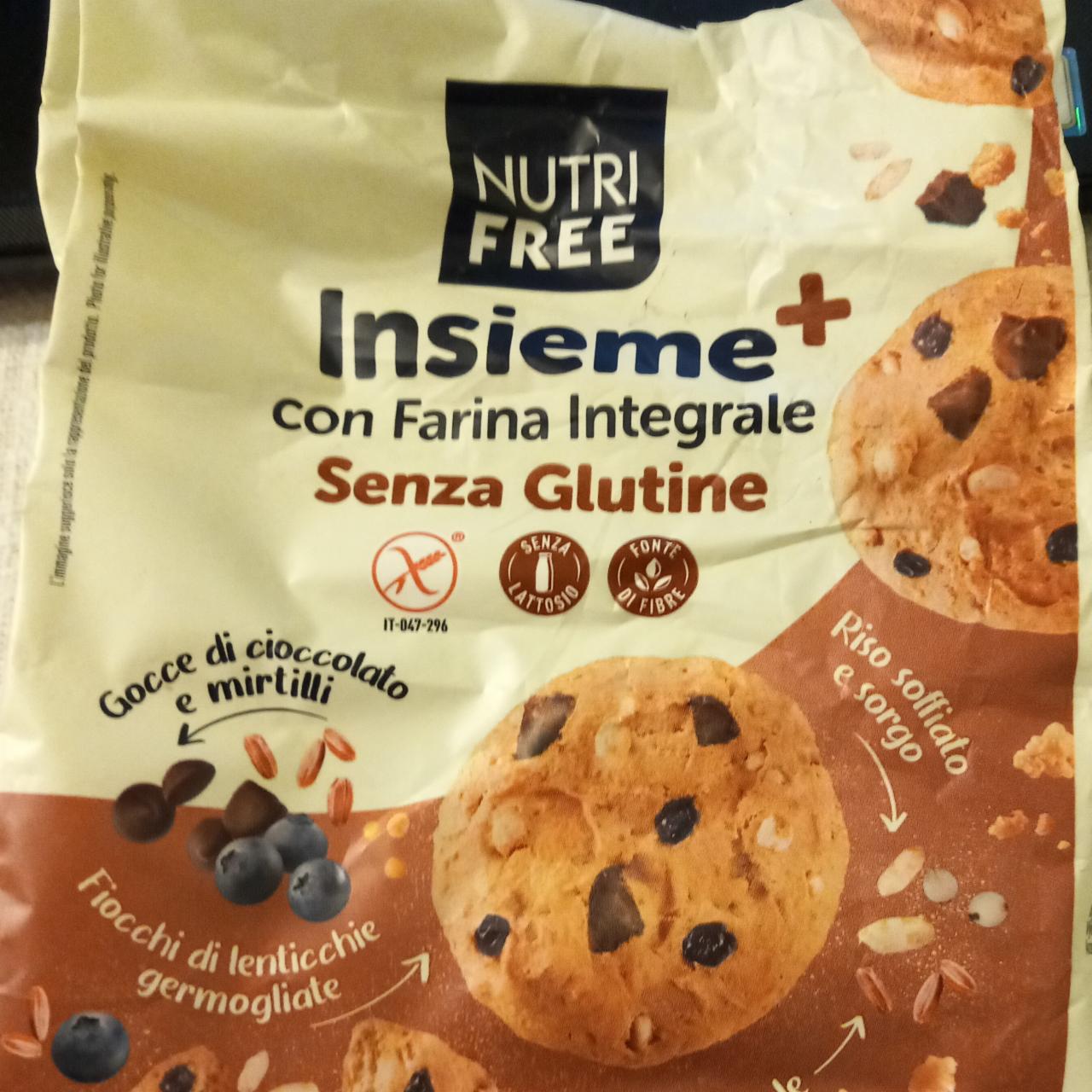 Képek - Insieme+ gluténmentes csokis áfonyás keksz Nutrifree