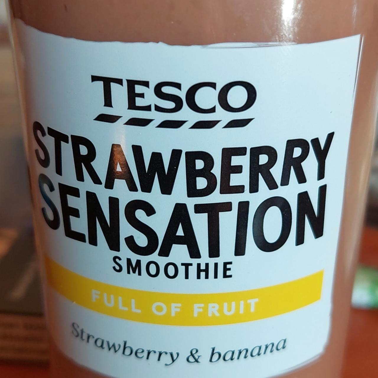 Képek - Strawberry sensation smoothie Tesco