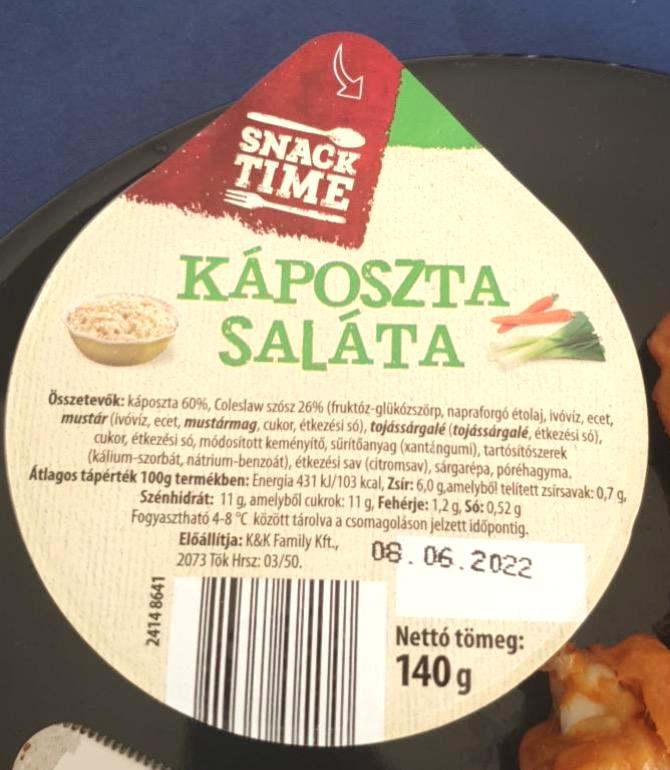 Képek - Káposzta saláta Snack time