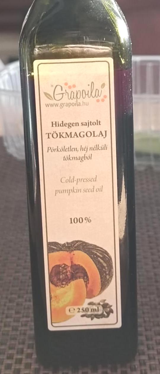 Képek - Hidegen sajtolt tökmagolaj Grapoila