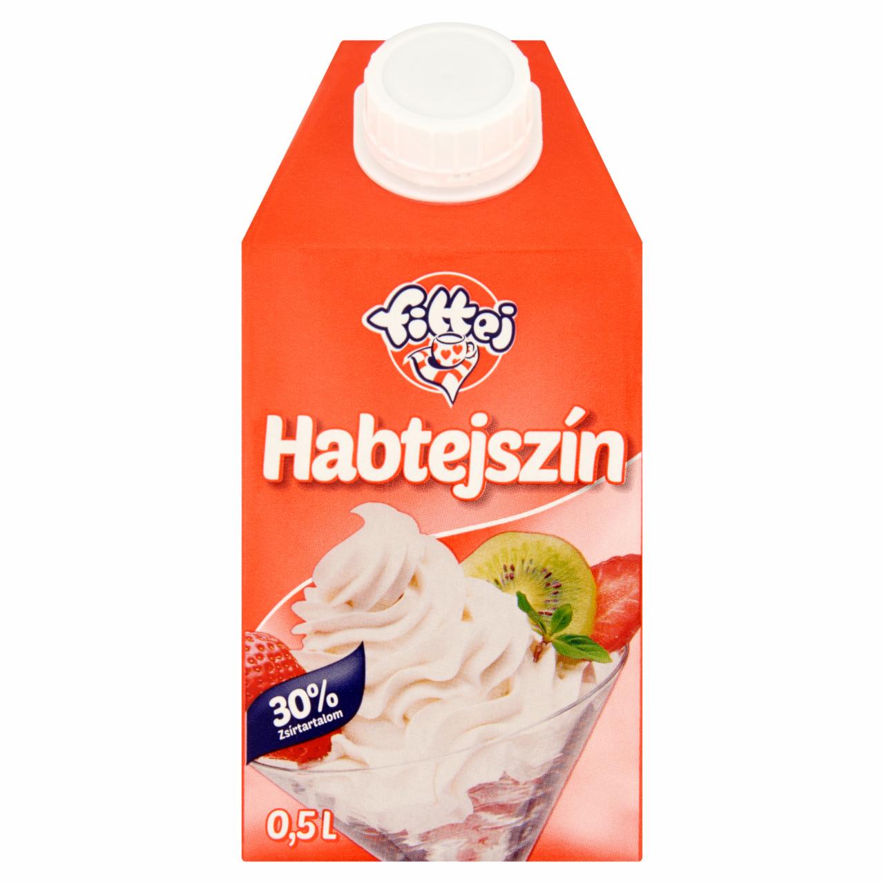 Képek - Fittej UHT habtejszín 30% 0,5 l