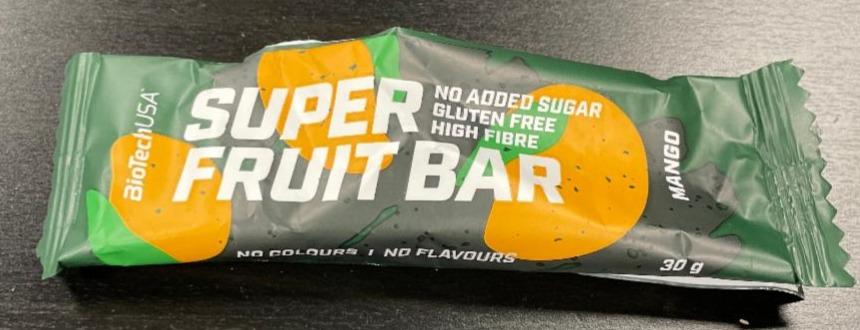 Képek - BioTechUSA Super Fruit Bar gyümölcs szelet mangóval, kesudióval és mandulával 30 g