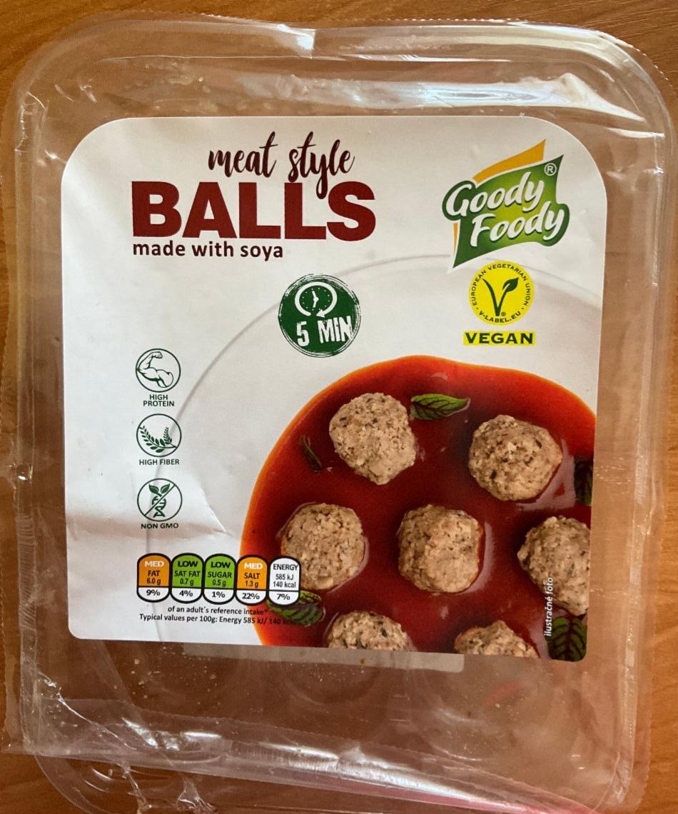 Képek - Meat style Balls made with soya Goody Foody