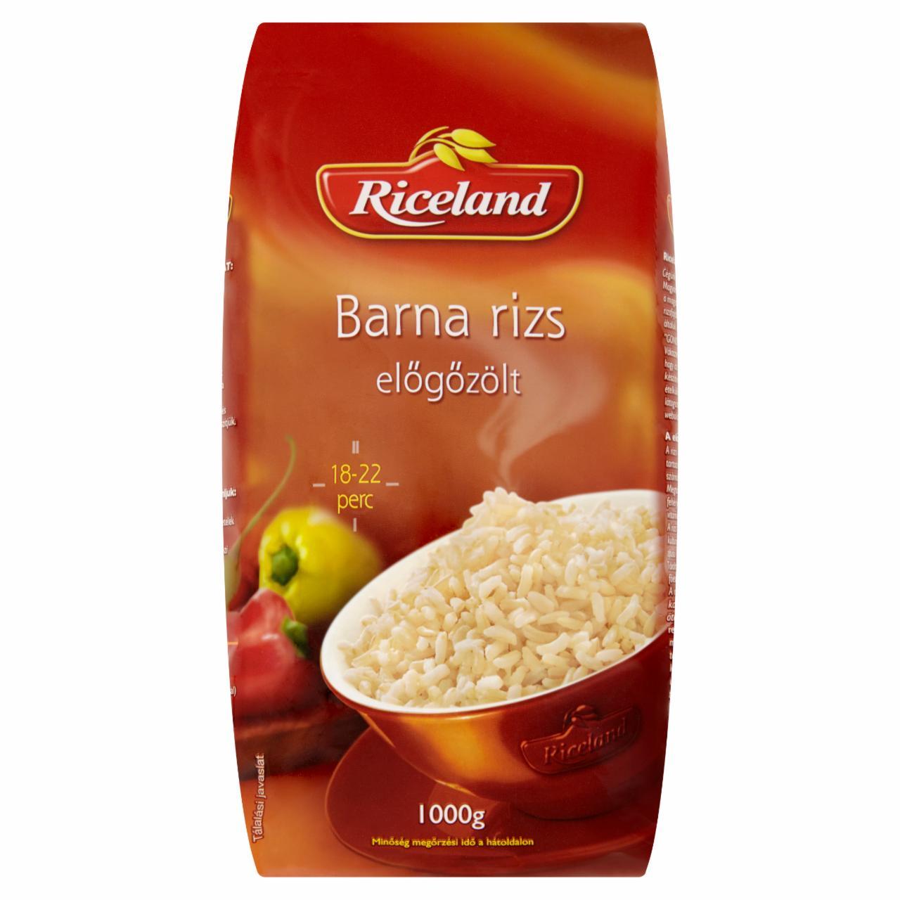Képek - Riceland Előgőzölt Barna rizs 1000 g