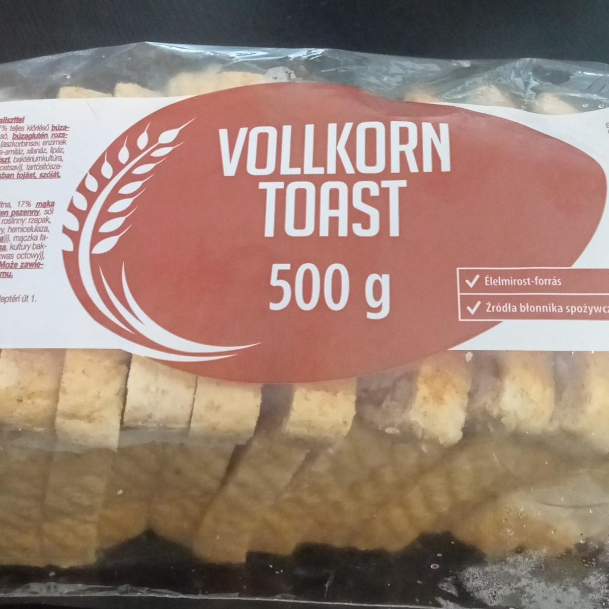 Képek - Vollkorn toast teljes kiőrlésű Lidl