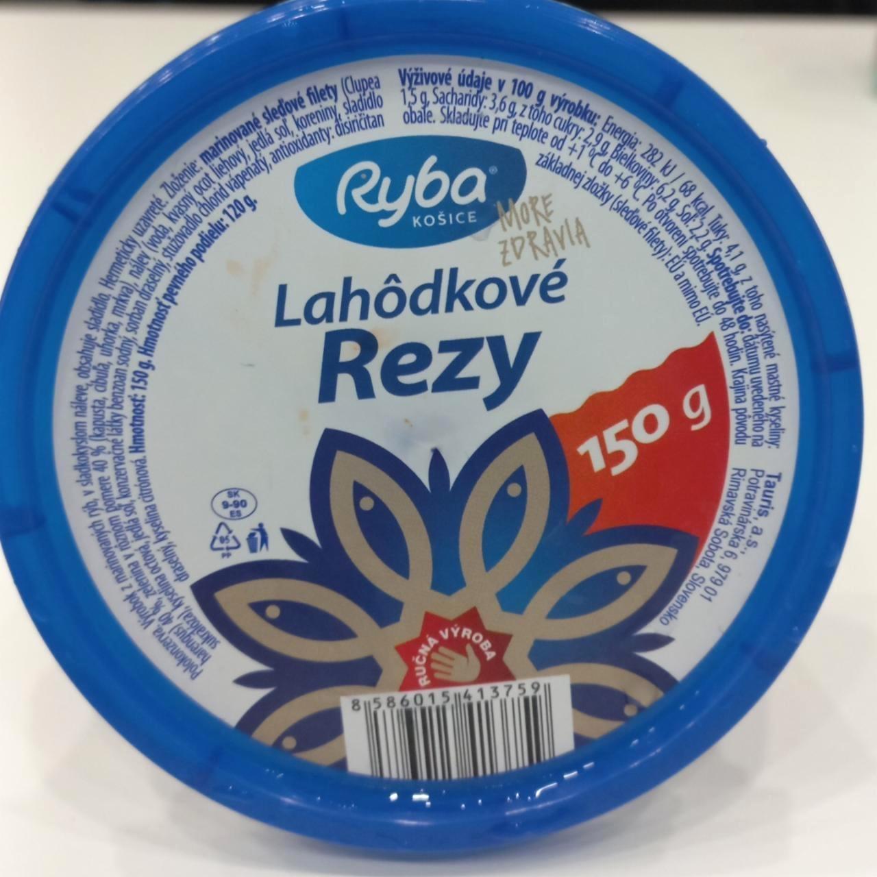 Képek - Lahôdkové rezy Ryba Košice