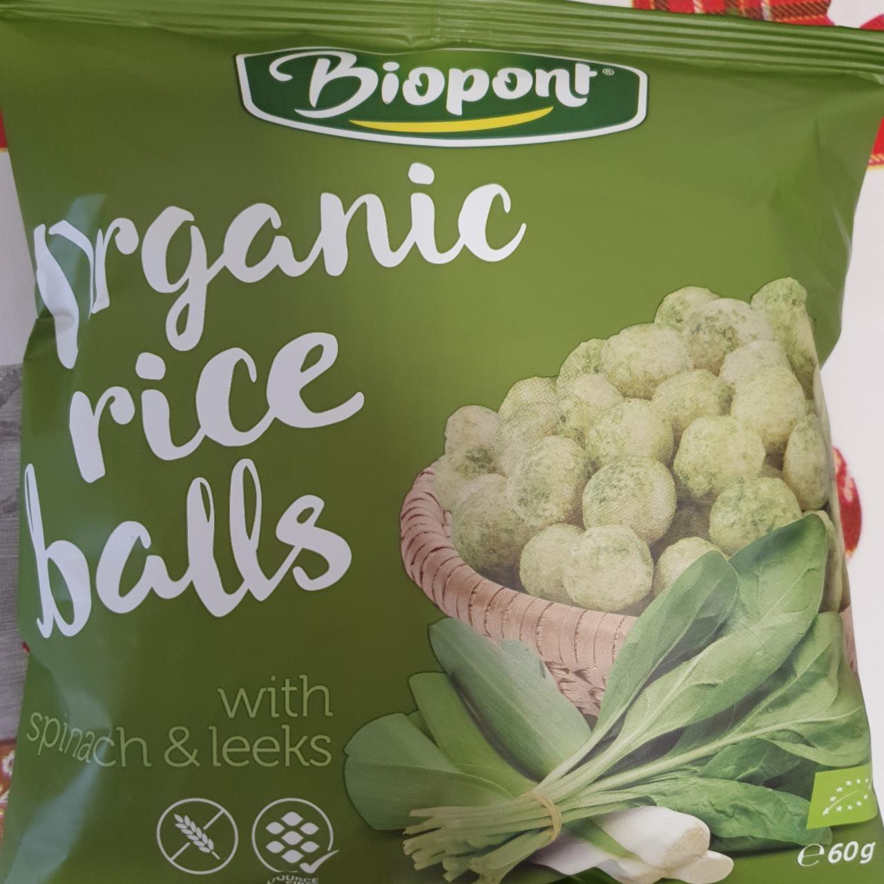 Képek - Organic rice balls Biopont