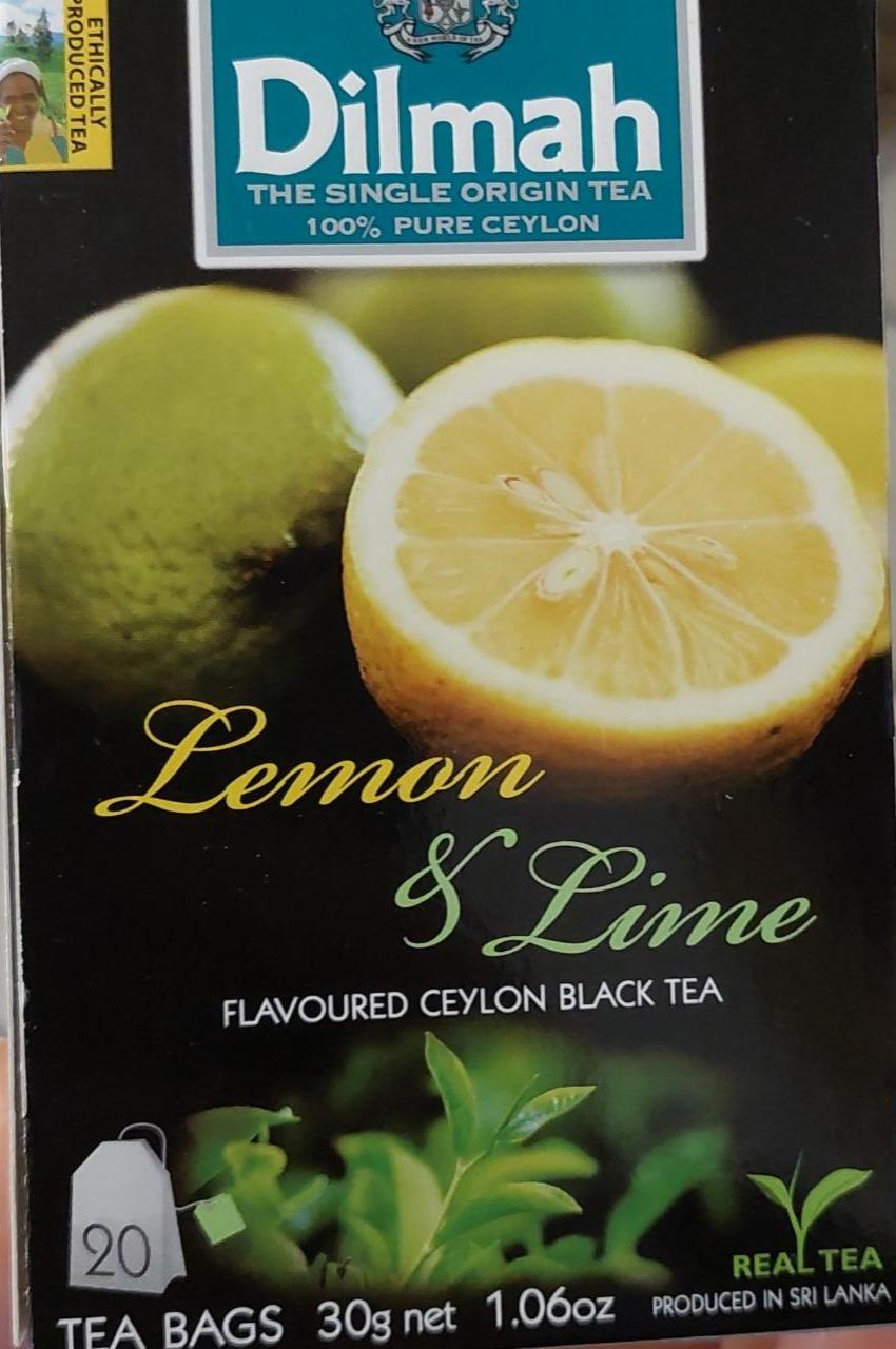Képek - Lemon & lime flavoured ceylon black tea Dilmah