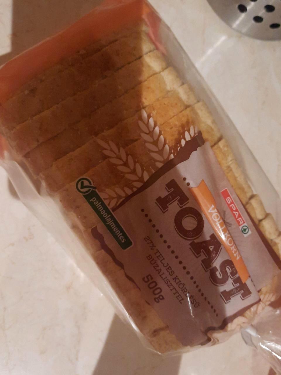 Képek - Vollkorn toastkenyér Spar