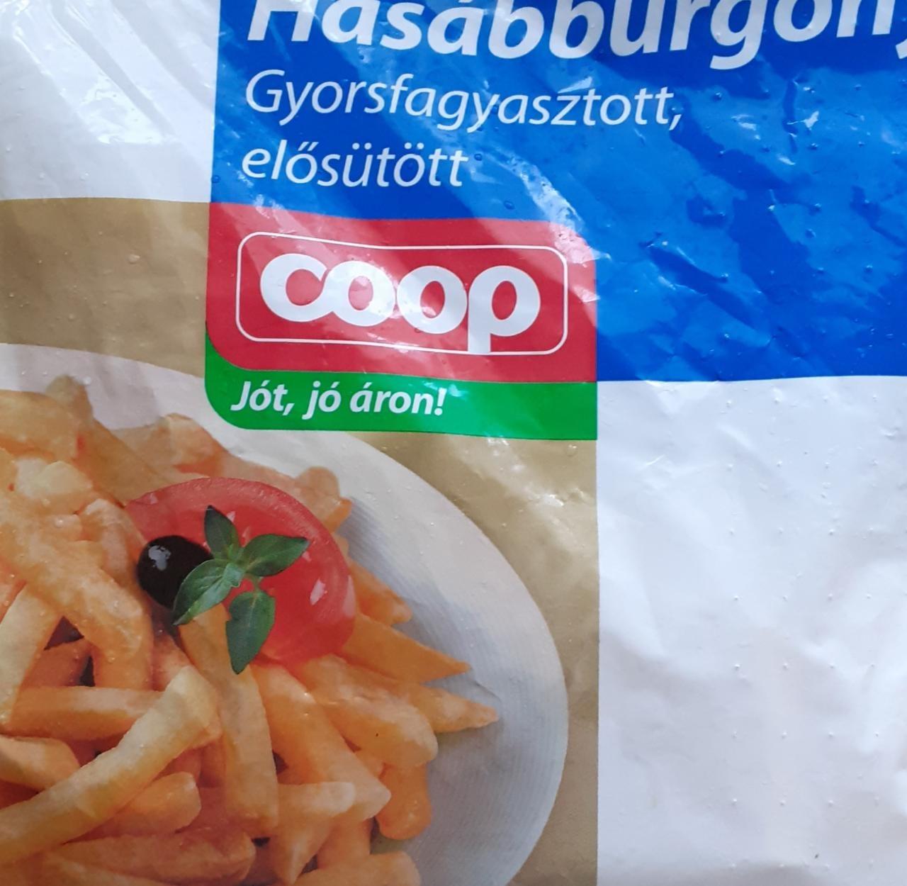 Képek - Gyorsfagyasztott, elősütött hasabburgonya Coop