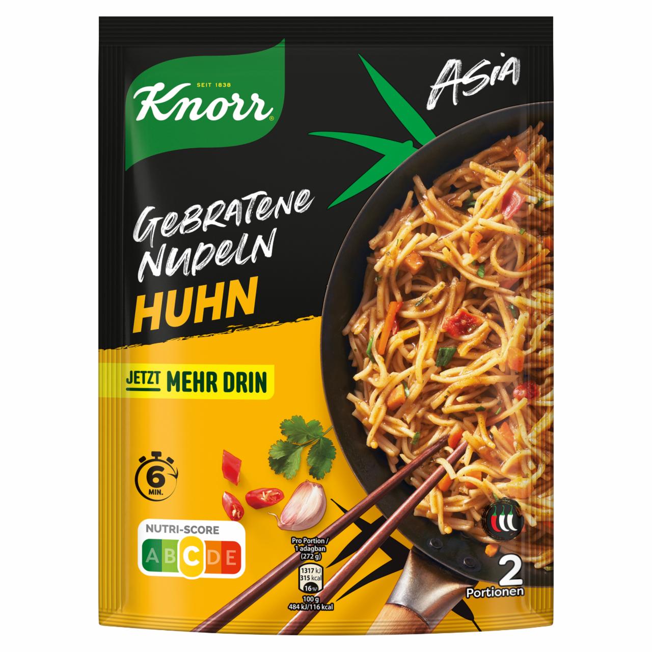 Képek - Knorr ázsiai pirított tészta enyhén csípős csirkés ízesítéssel 134 g