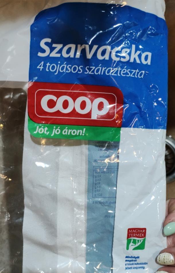 Képek - Szarvacska 4tojásos száraz tészta Coop