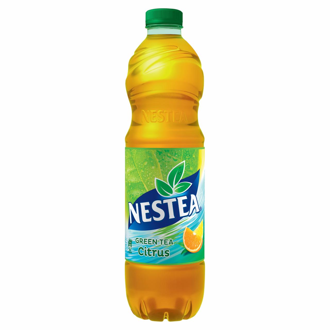 Képek - Nestea citrus ízesítésű zöldtea üdítőital cukrokkal és édesítőszerrel 1,5 l