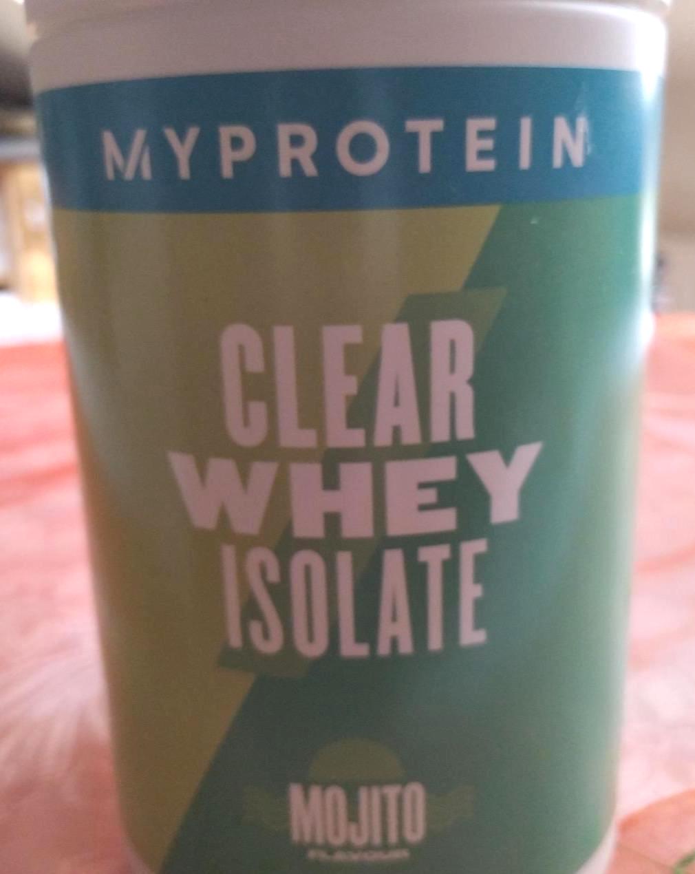 Képek - Clear whey isolate Mojito MyProtein