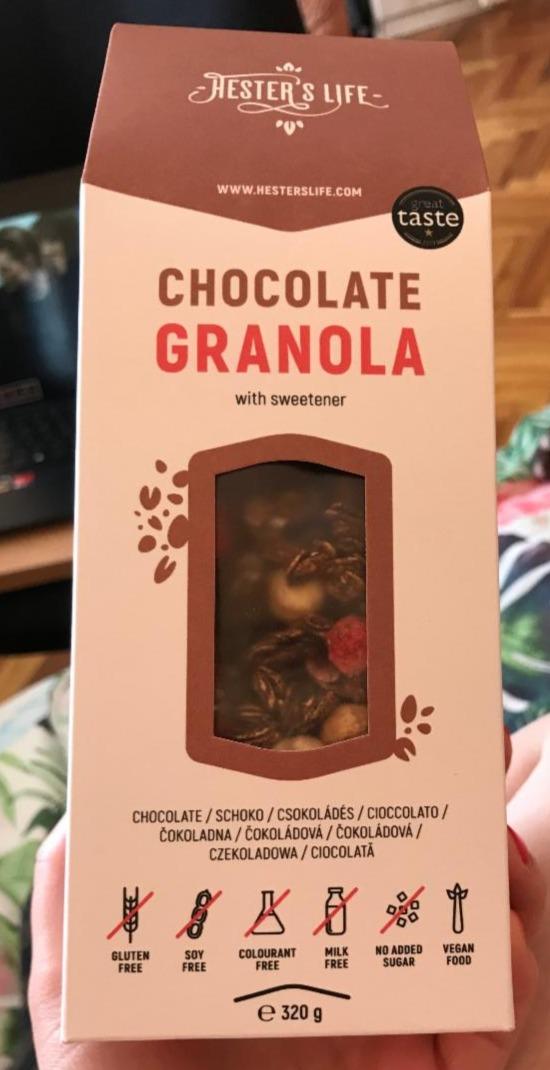 Képek - Csokis granola Hester´s life