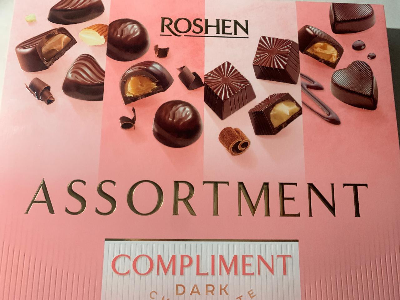 Képek - konfety-sompliment-dark-chocolate-roshen